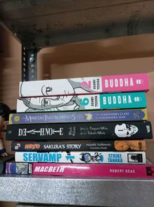 Mixed Book Lot: Manga, Fiction, and More!