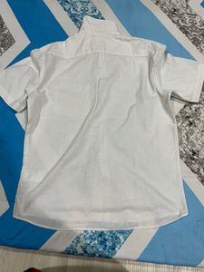 H&amp;M White Linen Shirt