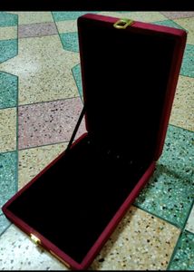 Elegant Maroon Jewellery Box.