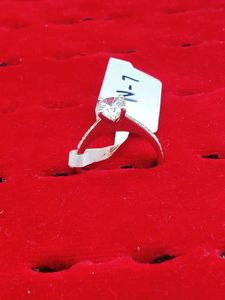 925 Silver Ring With Hallmark  For Womens