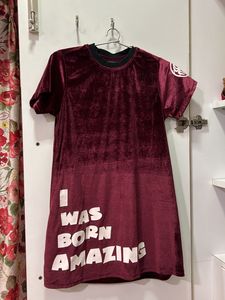 The Souled Store Tshirt Dress-MARVEL