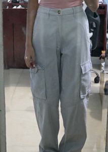 Light Gray Cargo Pants