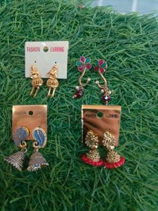 Assorted Fashion Earrings Collection