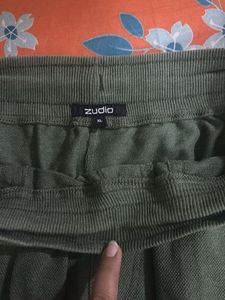 Olive Green Lounge Shorts