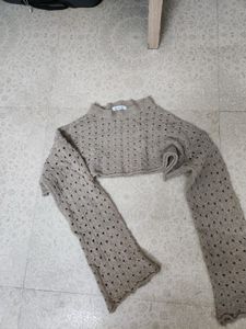 Cropped Knit Bolero