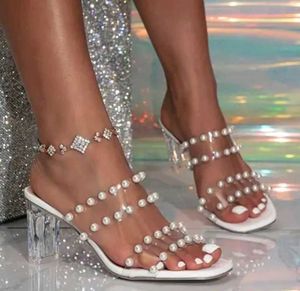Pearl Detail Heels