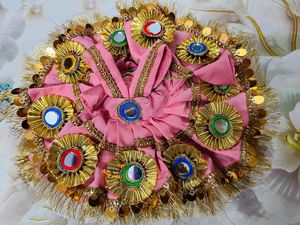Laddu Gopal Fancy Dress Fabric Cotton Size 4, 5, 6