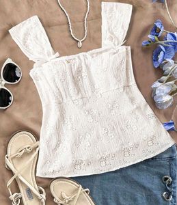Savana Sheer Lace Top