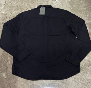 AllSaints Relaxed Fit Black Shirt
