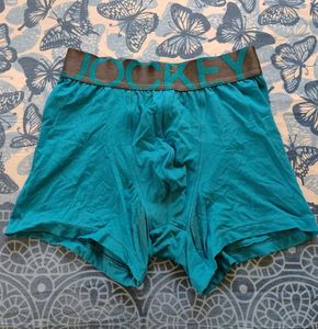 Jockey Men's Boxer Briefs Teal