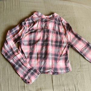 Plaid Cropped Shirt