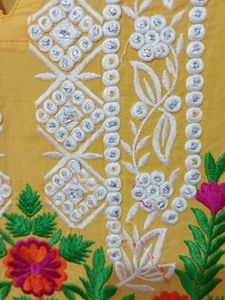 !Yellow kurti #festive Wear