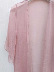 combo long boho Sheer Kimono Style Top
