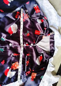 Christmas satin pajama set 👍