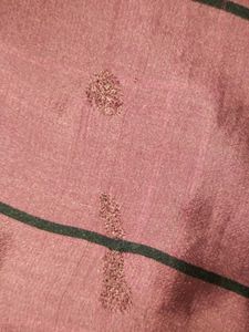 Purple &amp; Blue Checkered Saree ( price drop)