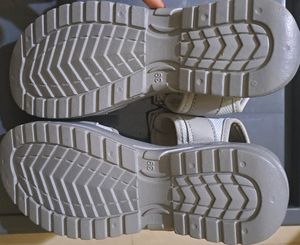 Shoetopia Comfortable &amp; Sporty Grey Sandals