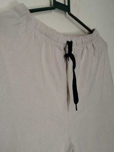 Comfortable Beige Palazzo Pants