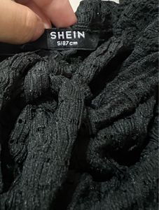 Chic Black Lace Mini Dress