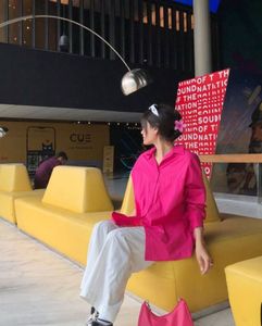 Stylish Pink Button-Down Shirt