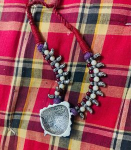 Ethnic Ganesha Pendant Necklace