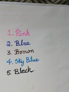 SUBMARINE(BRAND) COLOUR PENS
