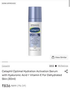 Cetaphil Optimal Hydration Daily FaceCream &amp; Serum