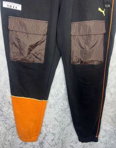 Puma porche 911 Cargo Joggers Color Block Orange
