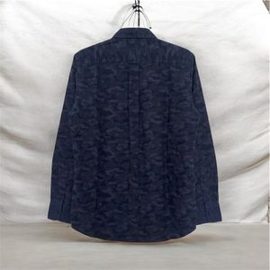 Men's Camo Long Sleeve Button-Up Shirt