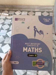 BYJU'S Class 10 Maths Practice and Volum 1,2 Book