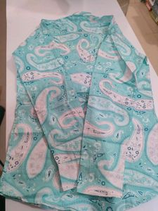 Mens Kurta Style Shirt