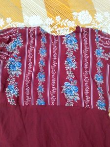 Dark Brown kurta😍✨