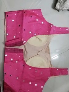 Rani Pink Sleeveless Blouse