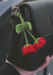 Handmade Crochet Fruit &amp; Flower Bookmarks(1p)
