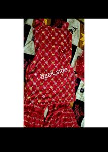 pakistani heavy embroider work kurta garara set
