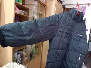 Black Padded Winter Jacket