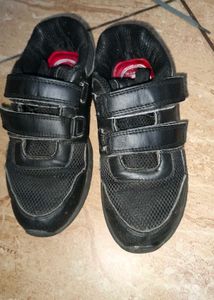 Kids Black Sports Shoes