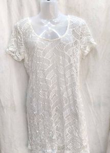 White Lace Summer Dress