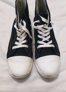 Converse Lookalike High Top Sneakers