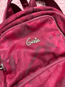 Genie Pink Camo mini Backpack