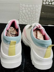🎀Pastel Chunky Platform Sneakers Shoes❤