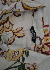 Floral Print Tunic Top
