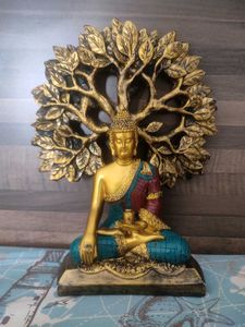Zen Buddha Tree of Life Statue