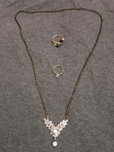 Mangalsutra with 2 Rings