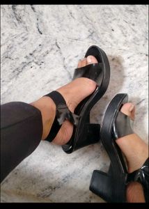 Chic Black Platform Heels