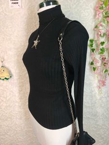 Zara Black Turtleneck