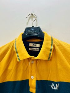 Striped Polo T-Shirt