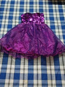 Celebrity Sequin Party Dress Mini Purple 💜