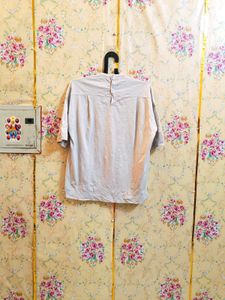 🇳🇿💫🎀High low pattern Urban Threads Grey Tees