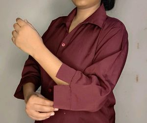 Chic Maroon shirt