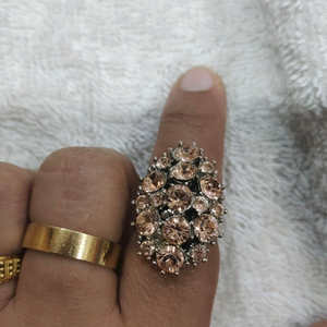 American diamond finger ring